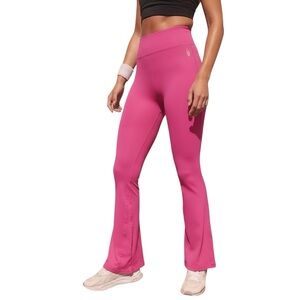 Free People Movement FP XS/S Good Karma Hot Pink Flare Leggings